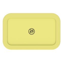 24Bottles Citrus Lunch container 0.7 L Stainless steel Yellow 1 pc(s)