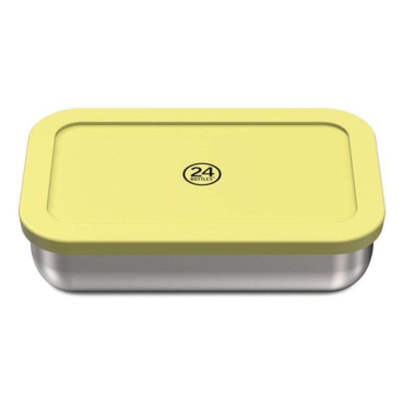 24Bottles Citrus Lunch container 0.7 L Stainless steel Yellow 1 pc(s)
