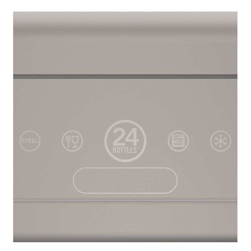 24Bottles 2174 Boîte de rangement alimentaire 0,7 L Acier inoxydable Multicolore, Acier inoxydable 1 pièce(s)