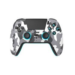 Freaks And Geeks - Wireless Bluetooth Controller for PS5- LED - White Camo