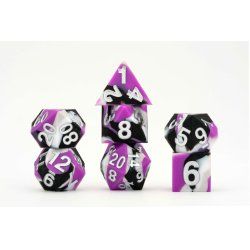 MDG Dice Set Pride Asexual Flag