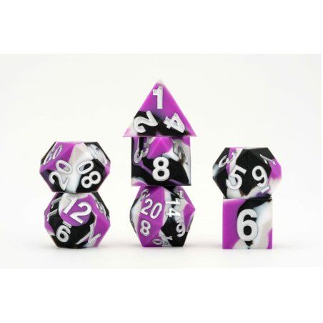 MDG Dice Set Pride Asexual Flag