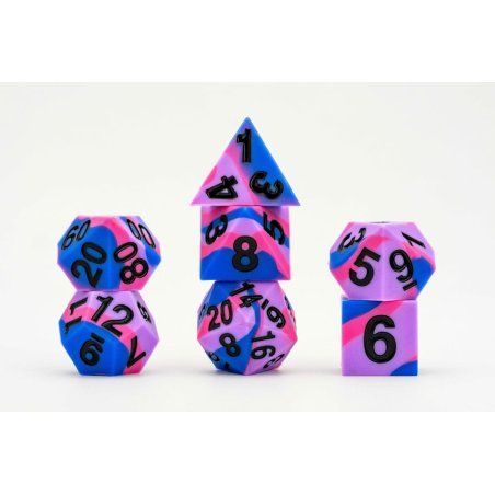 MDG Dice Set Pride Bisexual Flag