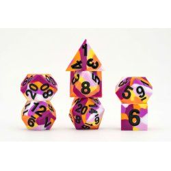 MDG Dice Set Pride Lesbian Flag