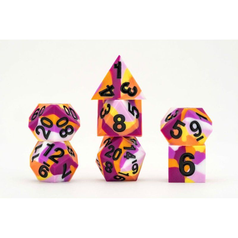 MDG Dice Set Pride Lesbian Flag