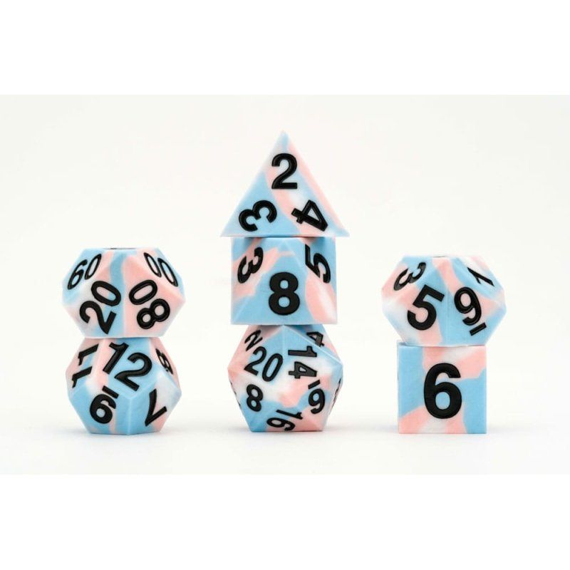 MDG Dice Set Pride Transgender Flag