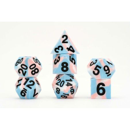MDG Dice Set Pride Transgender Flag