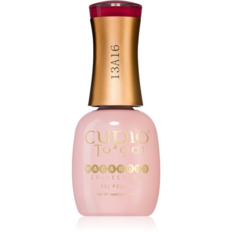Cupio Macarons Gel Nail Polish Red Velvet 15 Ml Uvled Lamp Required