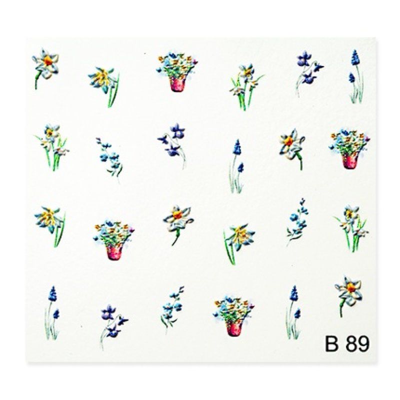 Cupio 3d Nail Tattoo B89