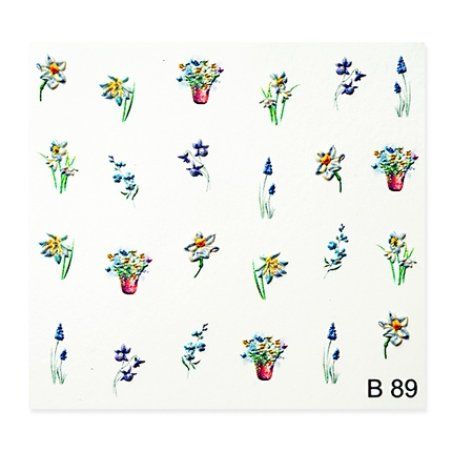 Cupio 3d Nail Tattoo B89