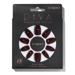 Cupio Presson Nails Cupio Diva Dark Wine