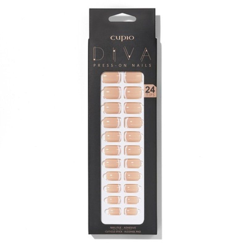 Cupio Presson Nails Cupio Diva Classic Short French