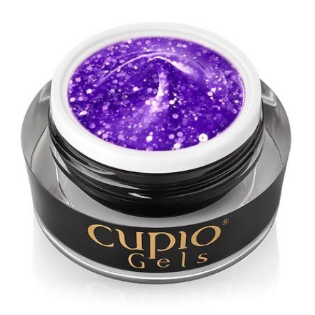 Cupio Glitter Neon Builder Gel Hot Lips 15ml