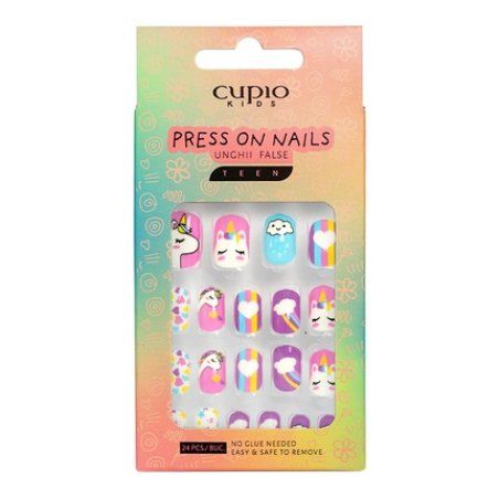 Cupio Children's False Nail Set Magic In Colors