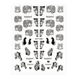 Cupio Nail Sticker Btfs08 Black