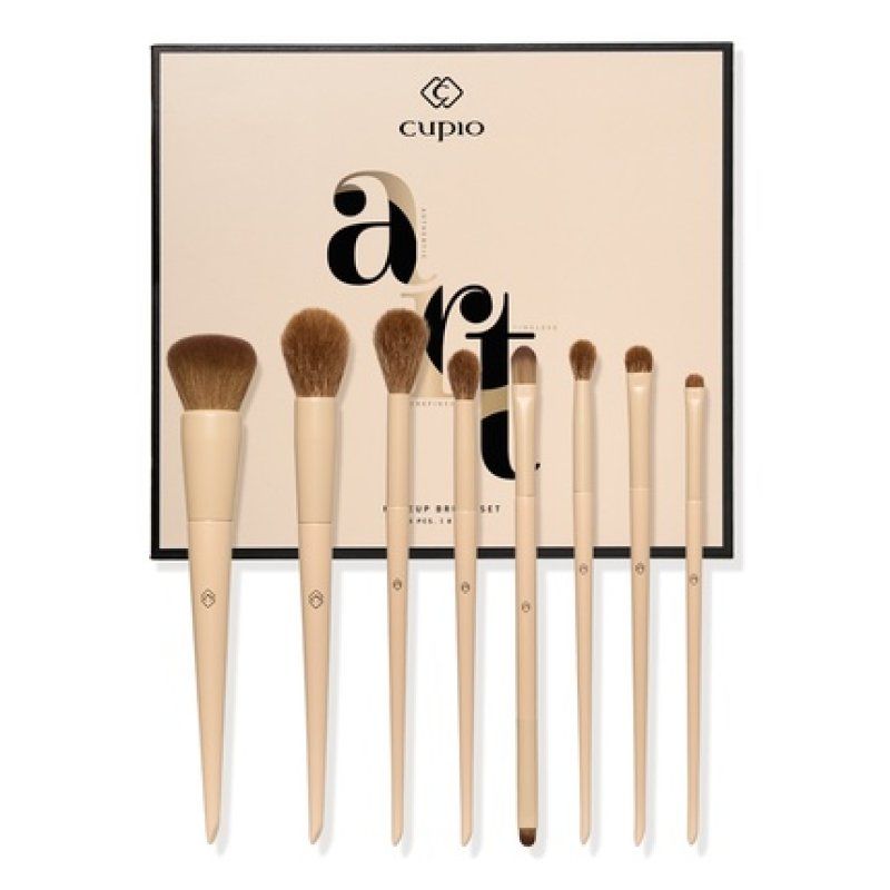 Cupio 8piece Makeup Brush Set Cupio Art