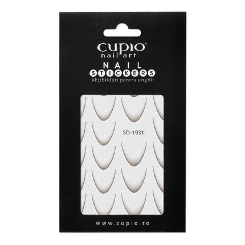 Cupio Nail Sticker Cupio French Grey