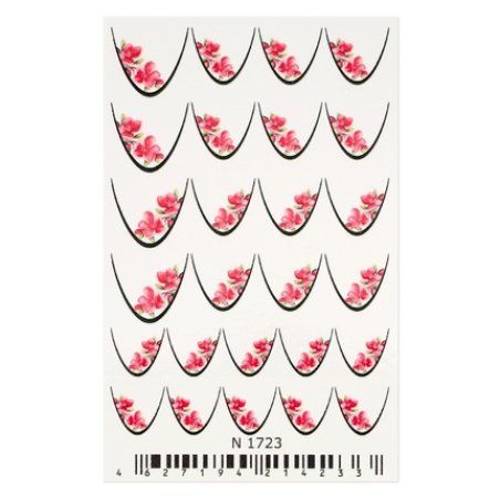 Cupio Nail Tattoo Spring Bloom French