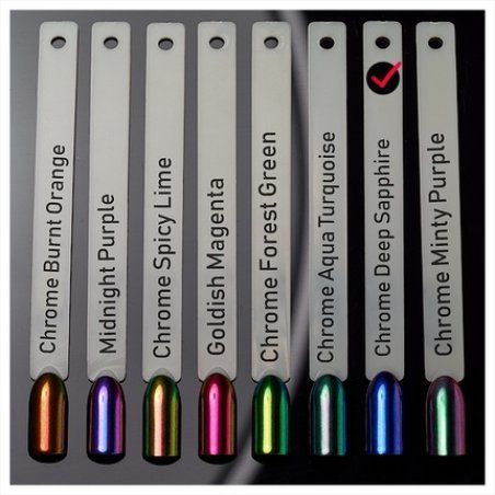 Cupio Chrome Deep Sapphire Pigment