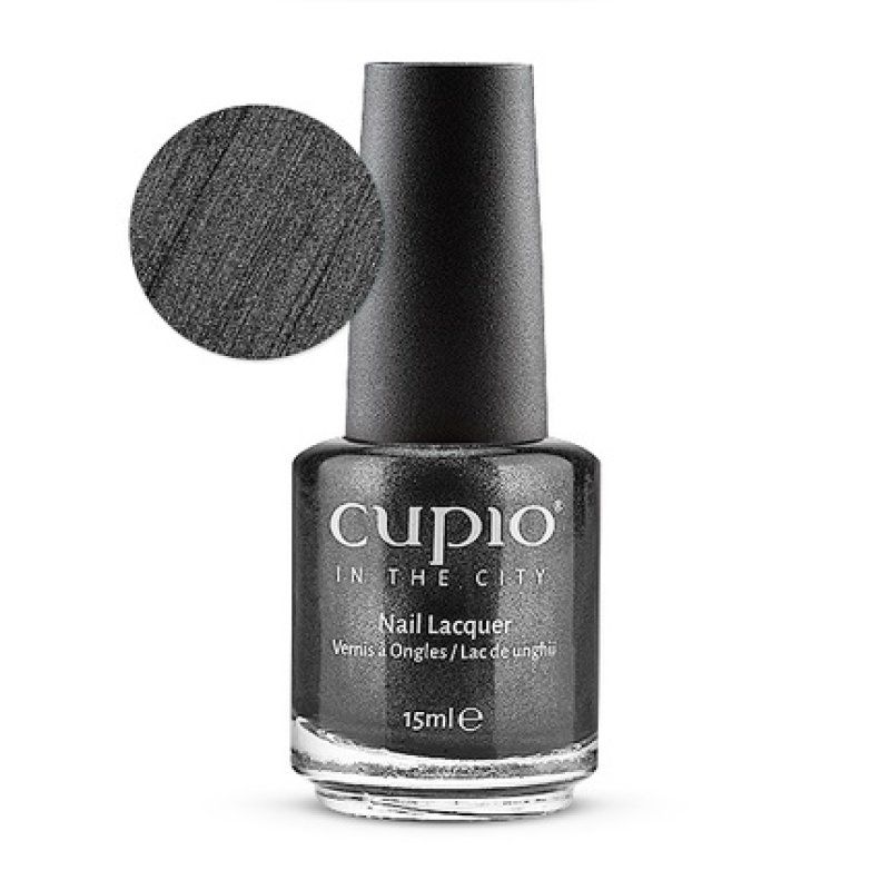 Cupio Cupio In The City Nail Polish Metallic Dark Grey