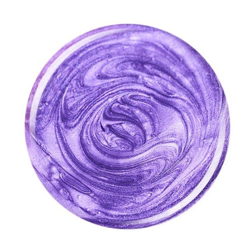Cupio Metallic Spider Design Gel Purple