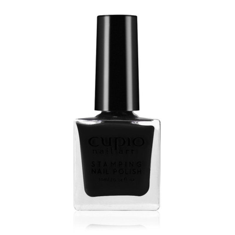 Cupio Stamping Nail Polish Black 10ml