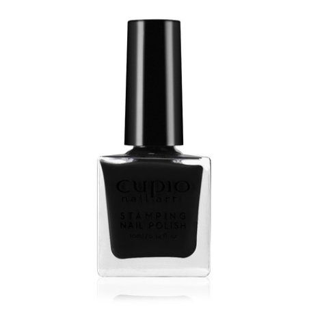 Cupio Stamping Nail Polish Black 10ml