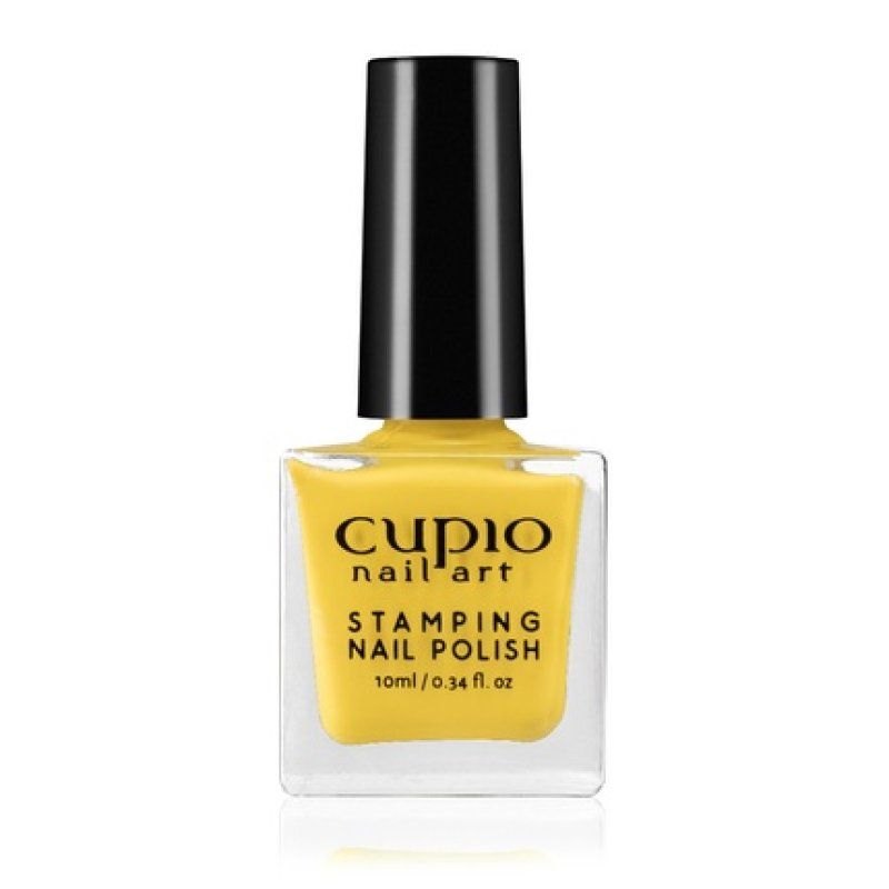Cupio Stamping Nail Polish Yellow 10ml