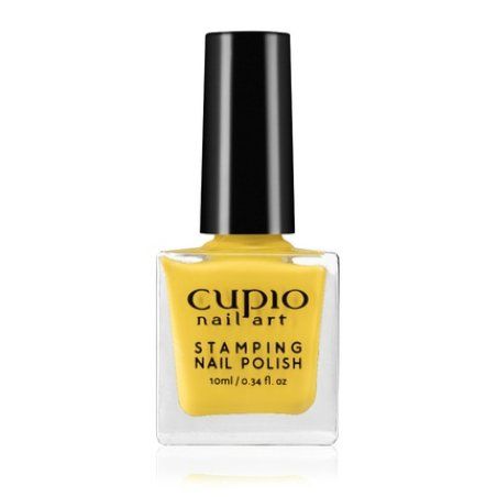 Cupio Stamping Nail Polish Yellow 10ml