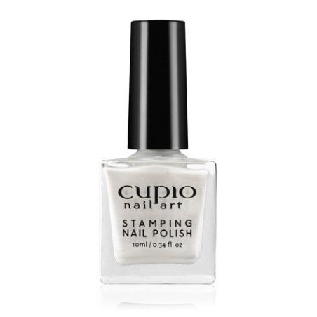 Cupio Pearly White Stamping Nail Polish 10ml