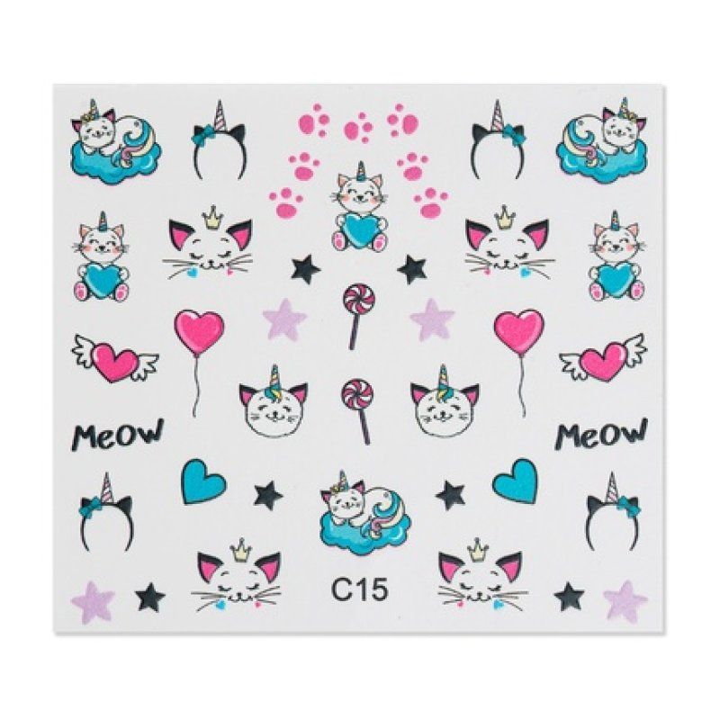 Cupio Nail Tattoo C15