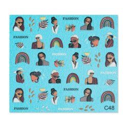 Cupio Nail Tattoo C48