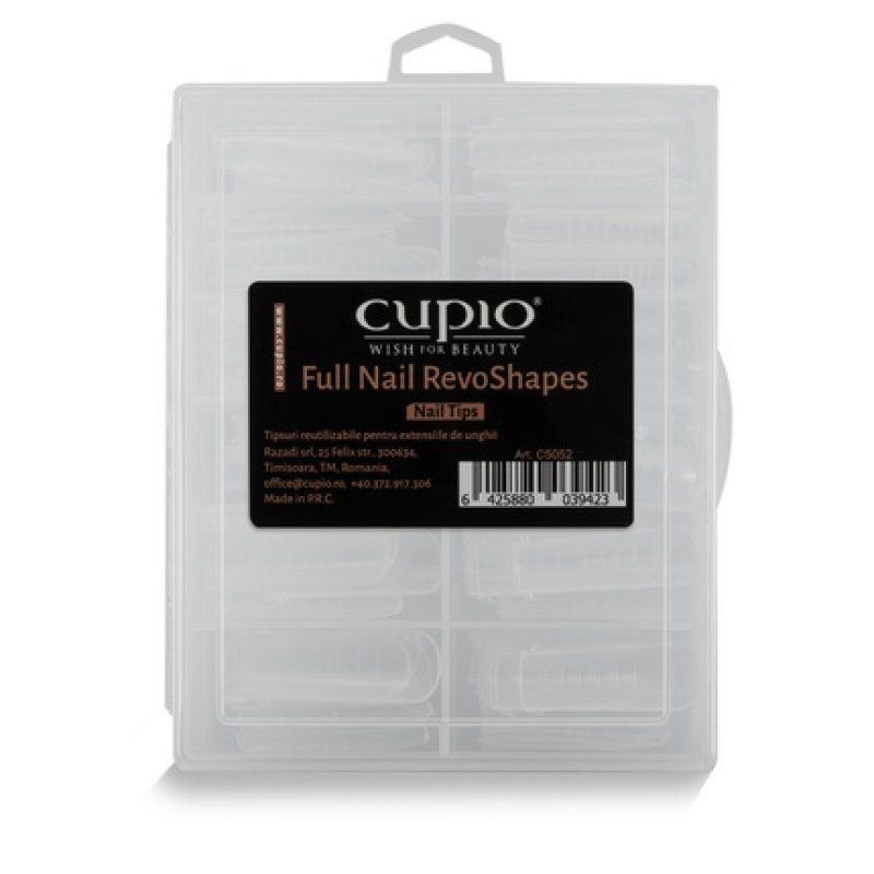 Cupio Full Nail Revoshapes Tips 30 Apex Set Of 120 Pieces