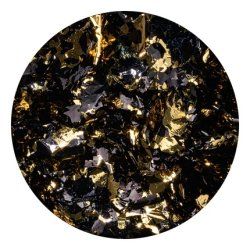 Cupio Gold And Black Nail Foils