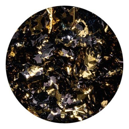 Cupio Gold And Black Nail Foils