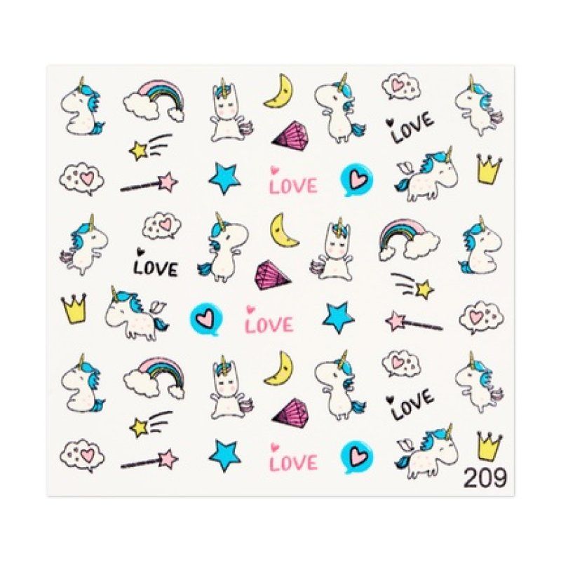 Cupio 3d Nail Tattoo Cupio 209
