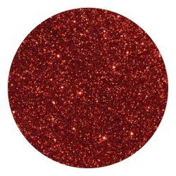 Cupio Glow Candy Red Nail Glitter