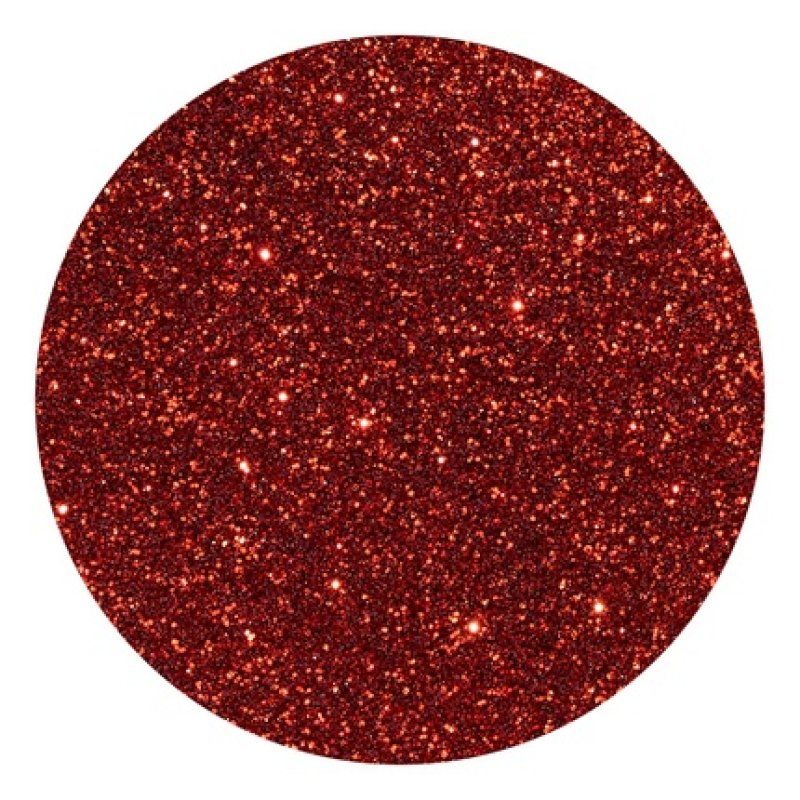 Cupio Glow Candy Red Nail Glitter