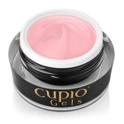Cupio Gel For Nonfiling Technique Makeup Fiber Milky Pink 30 Ml