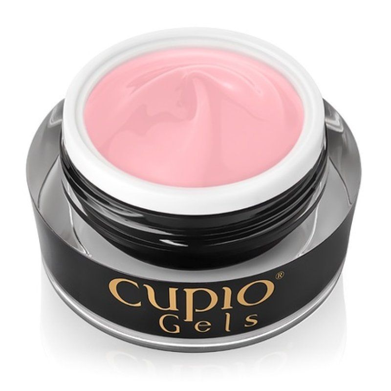 Cupio Gel For Nonfiling Technique Makeup Fiber Milky Pink 30 Ml