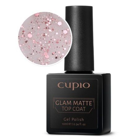 Cupio Glam Matte Top Coat Sassy