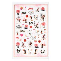 Cupio Nail Sticker Love O30