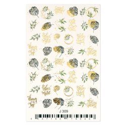 Cupio 2d Nail Tattoo J309