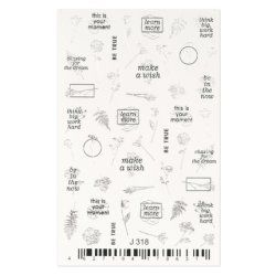 Cupio 2d Nail Tattoo J318