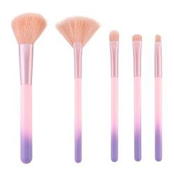 Cupio Mermaid Makeup Brushes Set Of 5