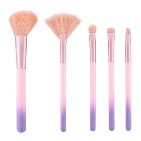 Cupio Mermaid Makeup Brushes Set Of 5
