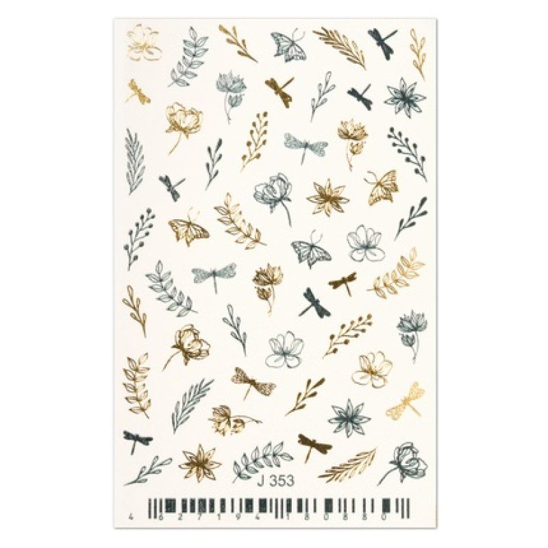 Cupio 2d Nail Tattoo J353