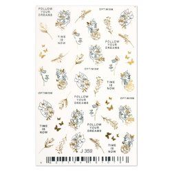 Cupio 2d Nail Tattoo J359