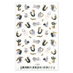 Cupio 2d Nail Tattoo J351