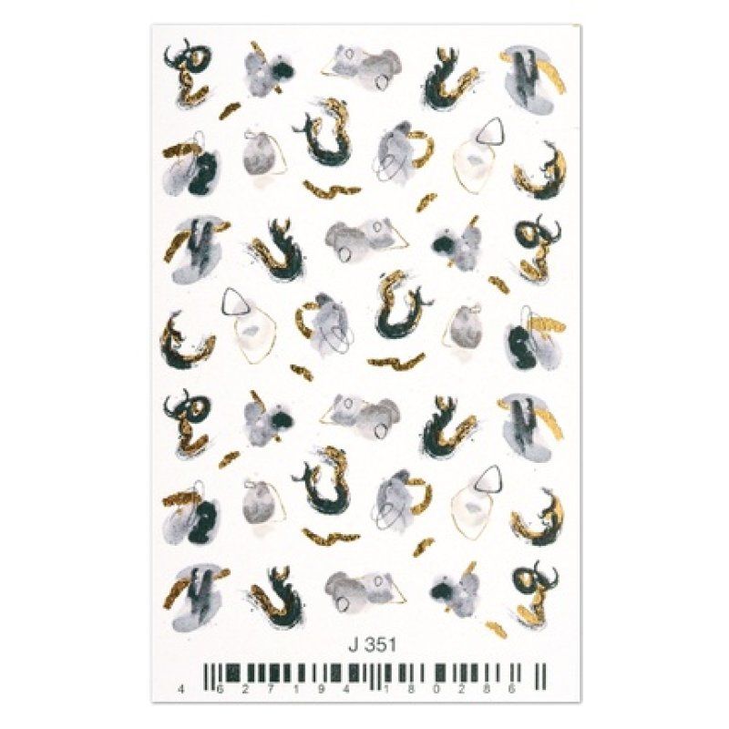 Cupio 2d Nail Tattoo J351